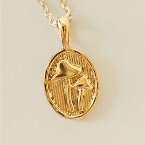 Sugar Blossom Mushroom Necklace - Exclusive for the Jilly Box - Brand new